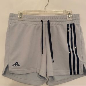 Limited Edition Sky Blue Adidas Terry Cloth Shorts